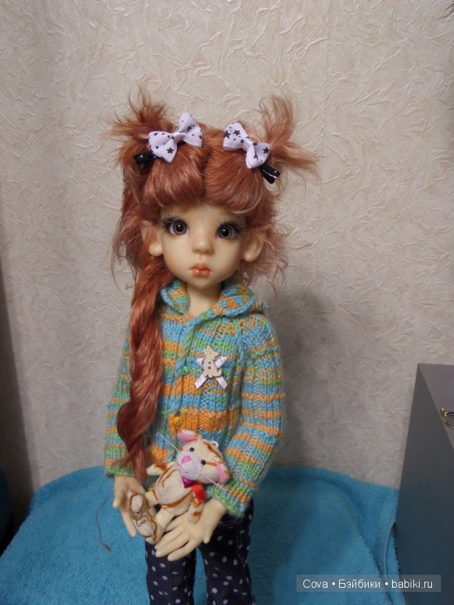 Новые смелые модели кукольных паричков - "в жизнь"