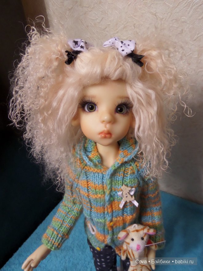 Новые смелые модели кукольных паричков - "в жизнь"