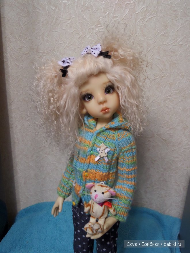 Новые смелые модели кукольных паричков - "в жизнь"