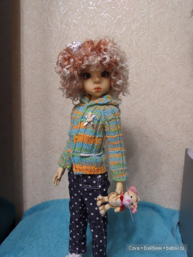 Новые смелые модели кукольных паричков - "в жизнь"