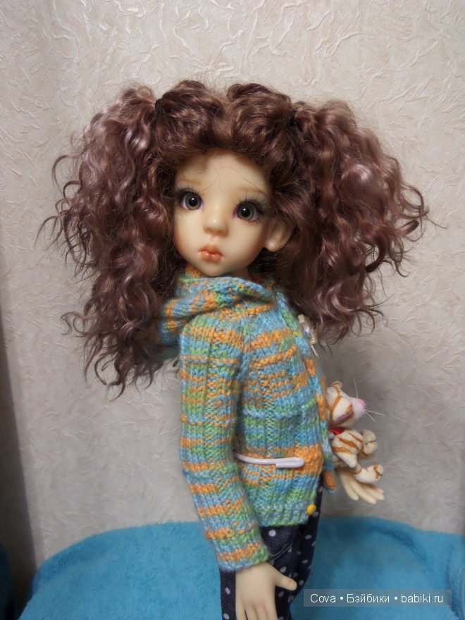 Новые смелые модели кукольных паричков - "в жизнь"