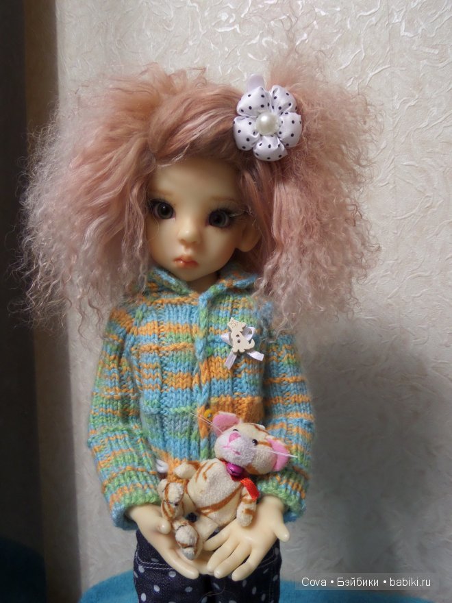 Новые смелые модели кукольных паричков - "в жизнь"