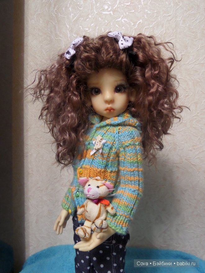 Новые смелые модели кукольных паричков - "в жизнь"