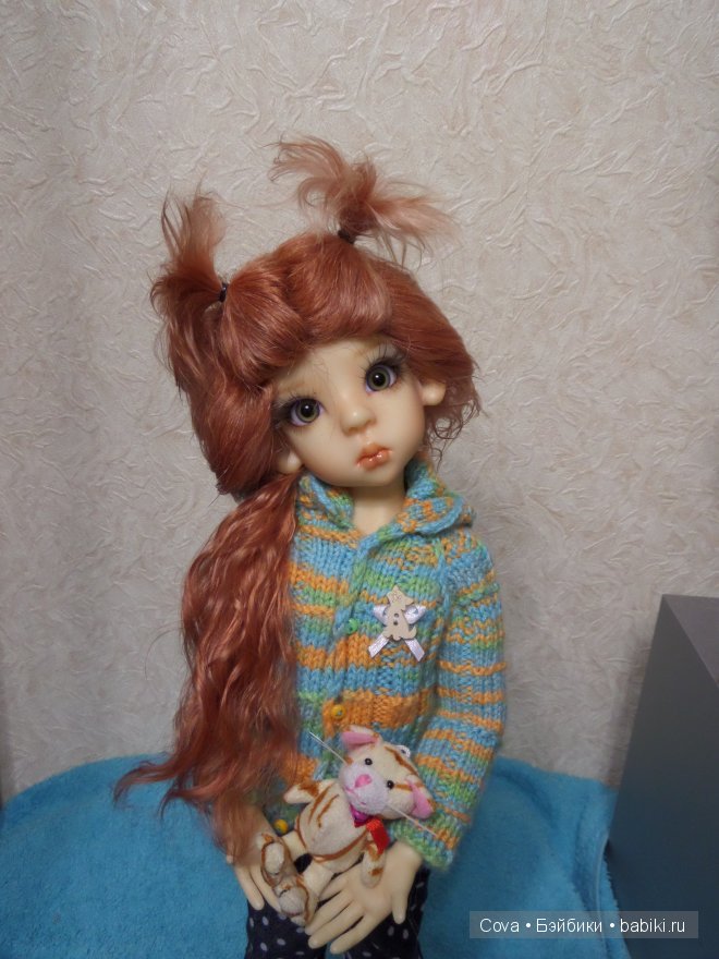 Новые смелые модели кукольных паричков - "в жизнь"