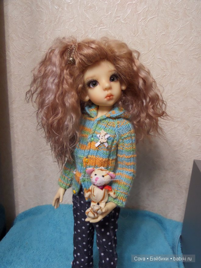 Новые смелые модели кукольных паричков - "в жизнь"