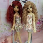 Нарядный выход. Куклы Кайе Виггс