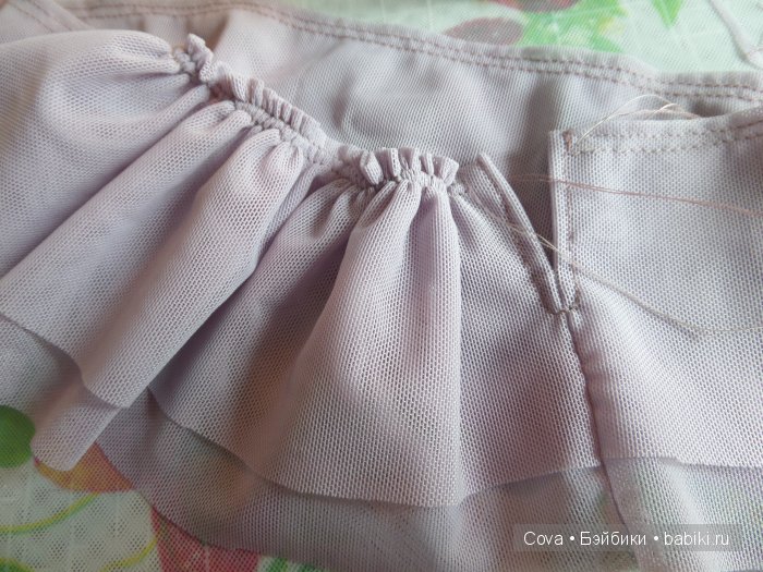 Простой МК-юбочка — Одежда и обувь для кукол своими руками: фото