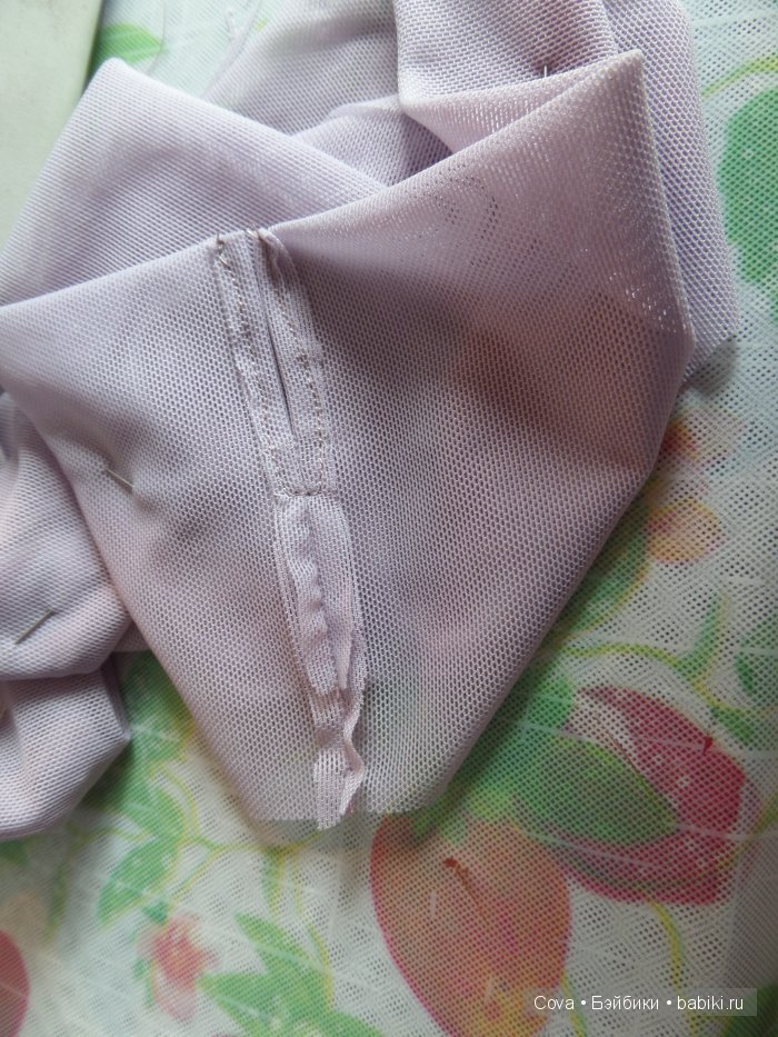 Простой МК-юбочка — Одежда и обувь для кукол своими руками: фото (фото 9)