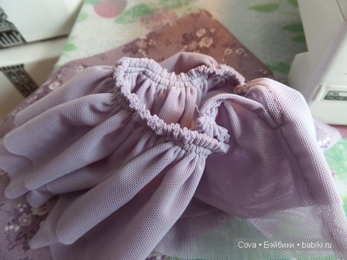 Простой МК-юбочка — Одежда и обувь для кукол своими руками: фото