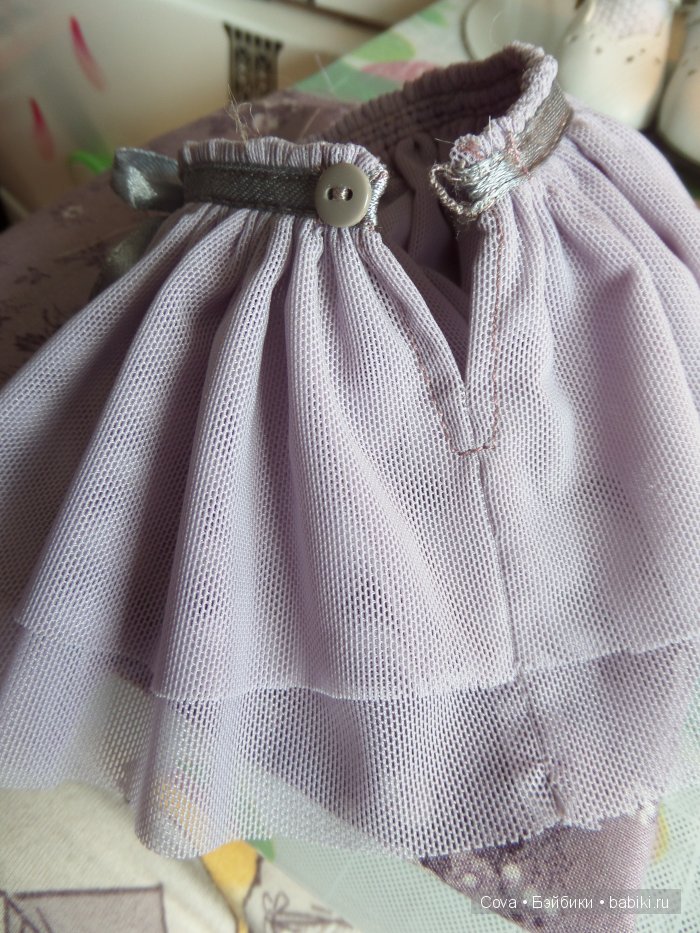 Простой МК-юбочка — Одежда и обувь для кукол своими руками: фото