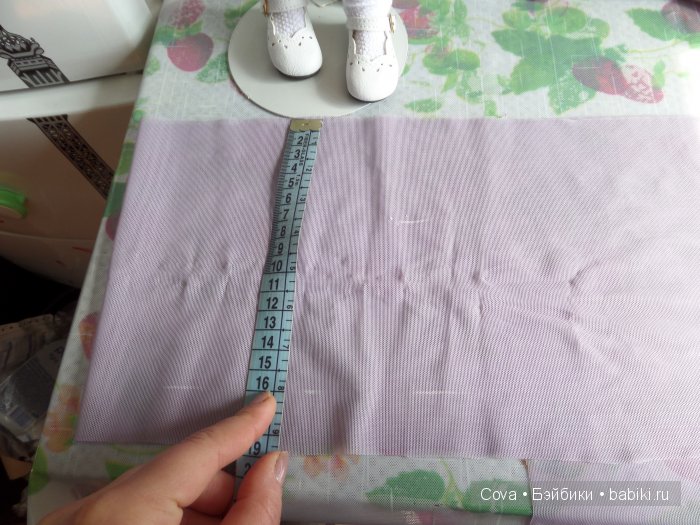 Простой МК-юбочка — Одежда и обувь для кукол своими руками: фото