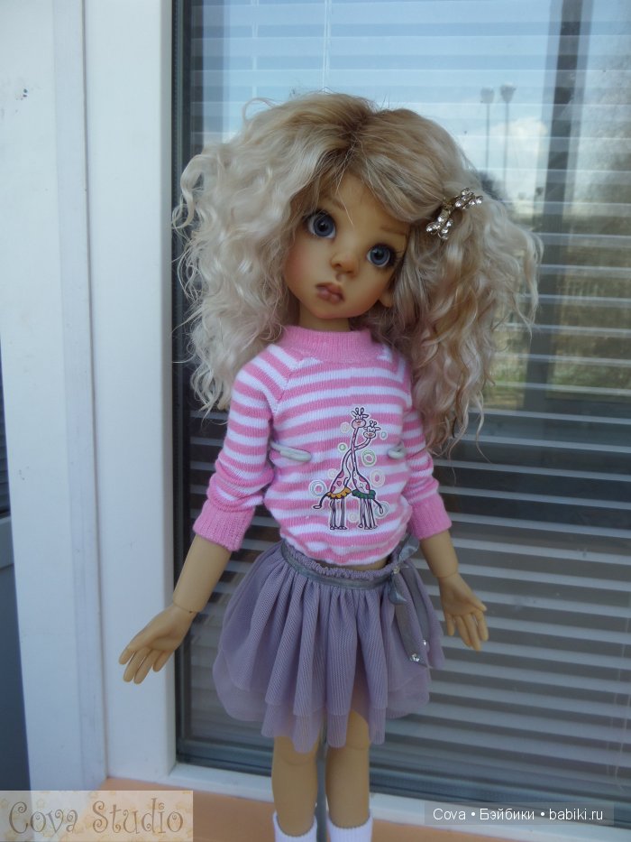 Простой МК-юбочка — Одежда и обувь для кукол своими руками: фото