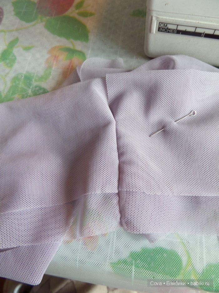 Простой МК-юбочка — Одежда и обувь для кукол своими руками: фото (фото 8)