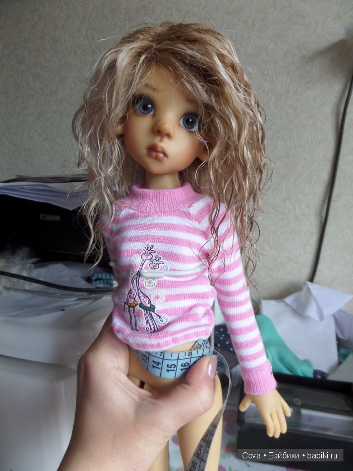 Простой МК-юбочка — Одежда и обувь для кукол своими руками: фото (фото 3)