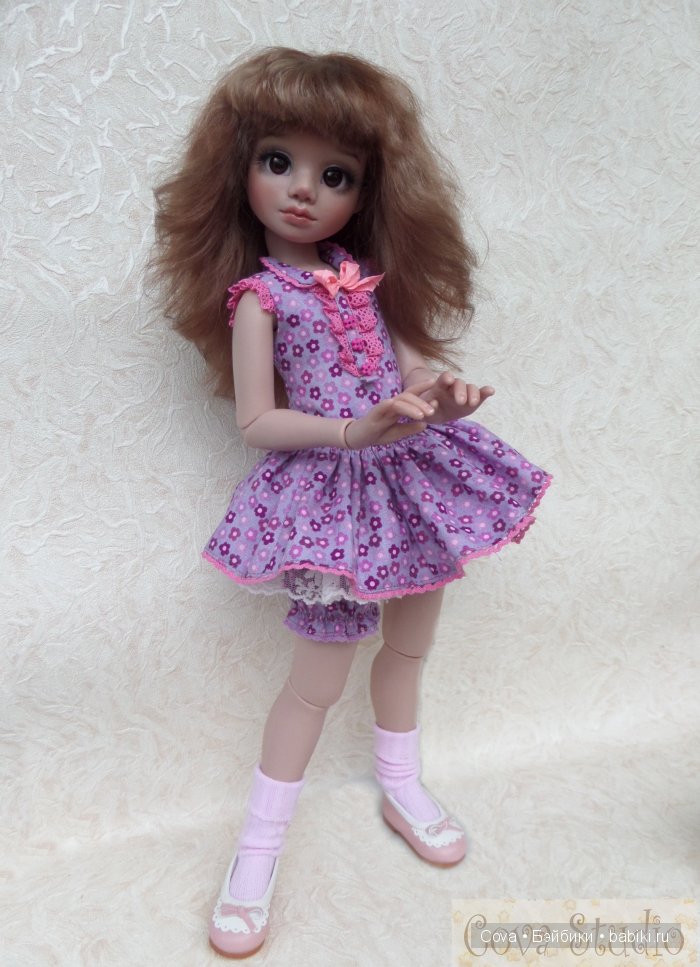 Ляля. Шарнирная кукла — Авторские шарнирные куклы своими руками: лепка (фото 9)