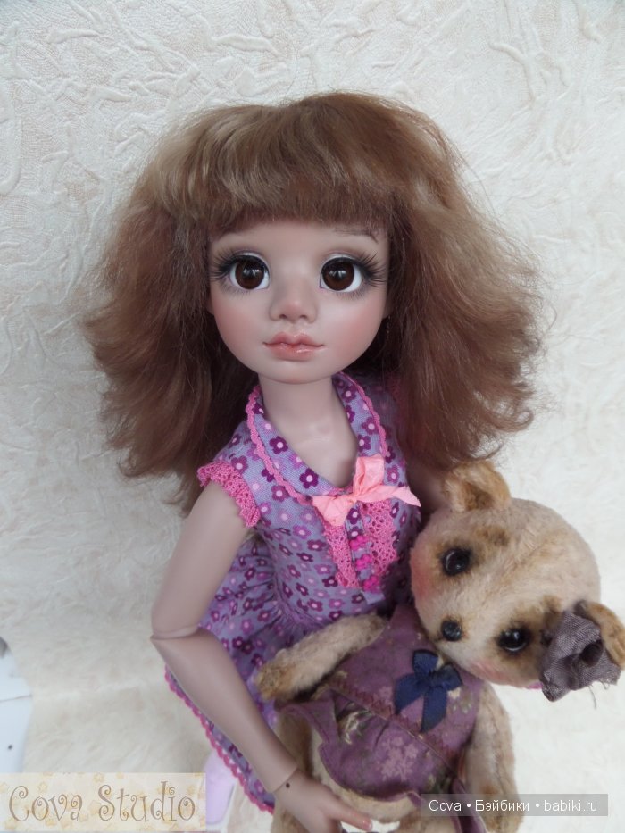 Ляля. Шарнирная кукла — Авторские шарнирные куклы своими руками: лепка (фото 10)