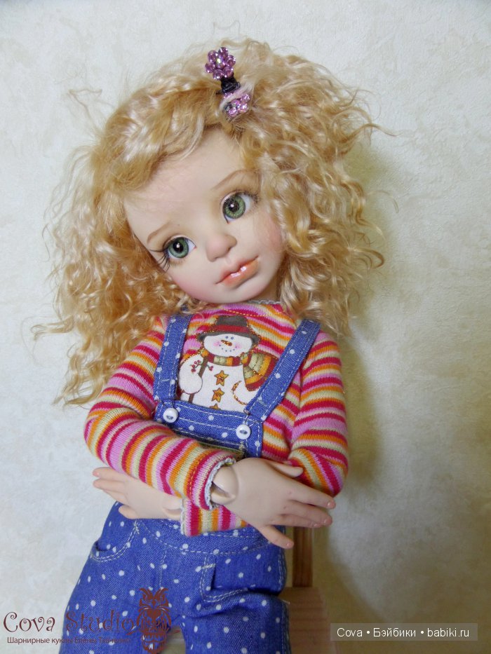 Новая шарнирная кукла 2016г - Марьяна. Cova Stydio - Елены Ткаченко