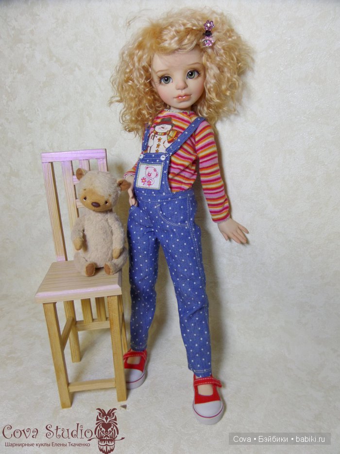 Новая шарнирная кукла 2016г - Марьяна. Cova Stydio - Елены Ткаченко
