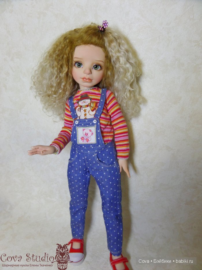 Новая шарнирная кукла 2016г - Марьяна. Cova Stydio - Елены Ткаченко