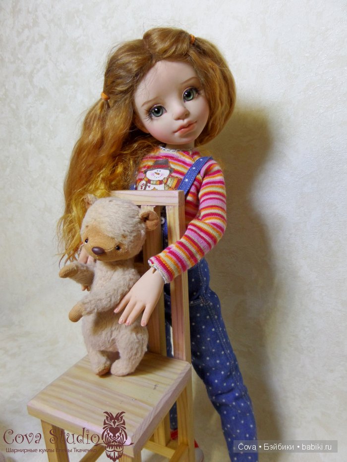 Новая шарнирная кукла 2016г - Марьяна. Cova Stydio - Елены Ткаченко