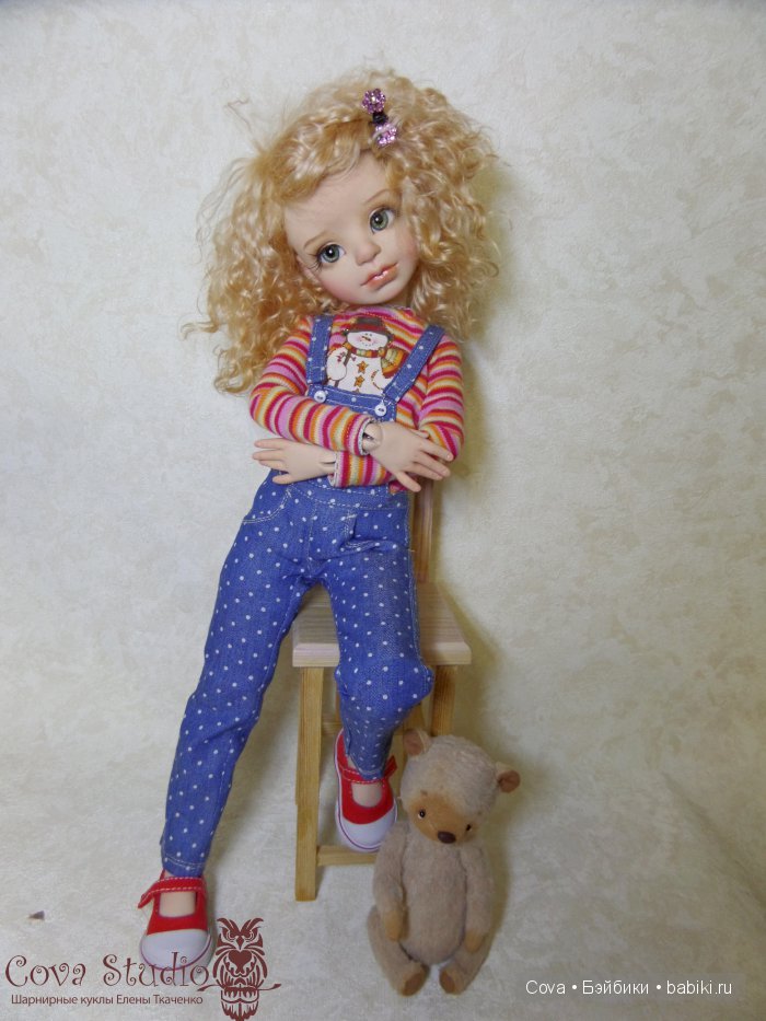 Новая шарнирная кукла 2016г - Марьяна. Cova Stydio - Елены Ткаченко