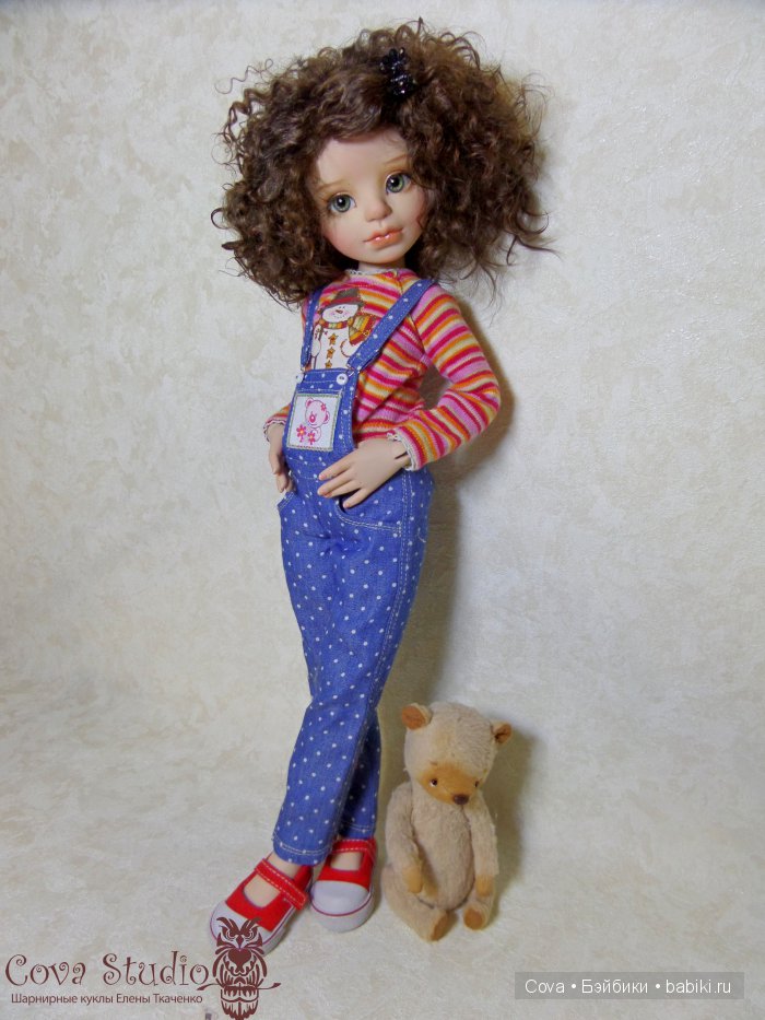 Новая шарнирная кукла 2016г - Марьяна. Cova Stydio - Елены Ткаченко