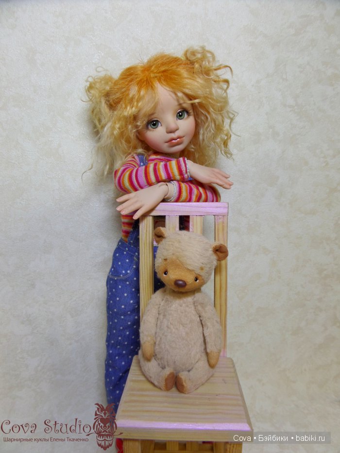 Новая шарнирная кукла 2016г - Марьяна. Cova Stydio - Елены Ткаченко