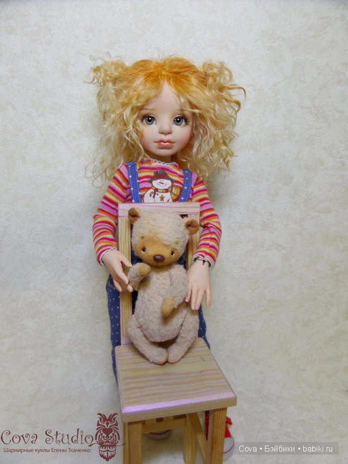 Новая шарнирная кукла 2016г - Марьяна. Cova Stydio - Елены Ткаченко