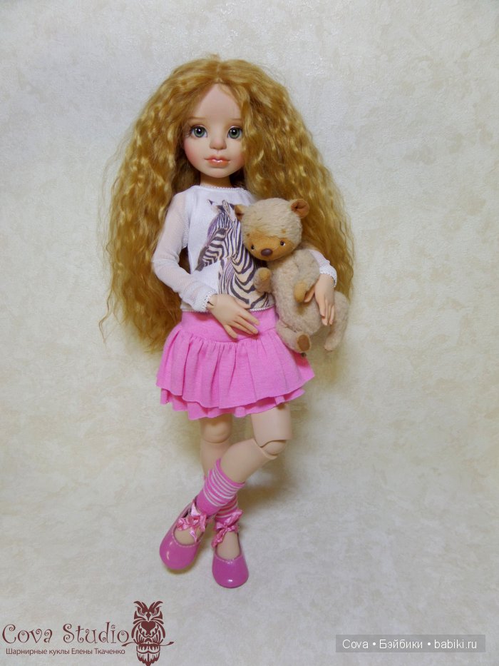 Новая шарнирная кукла 2016г - Марьяна. Cova Stydio - Елены Ткаченко
