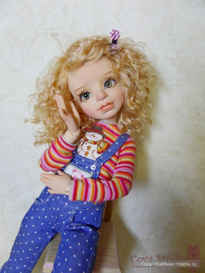 Новая шарнирная кукла 2016г - Марьяна. Cova Stydio - Елены Ткаченко