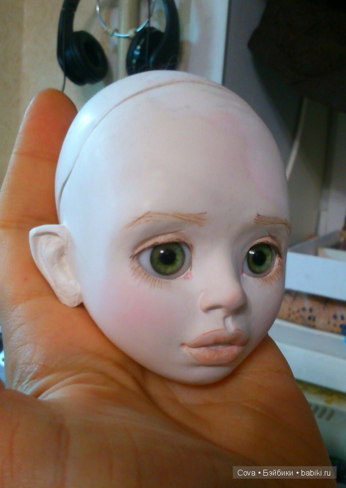 Новый молд в работе - шарнирная кукла Тауриэль (фото 5)