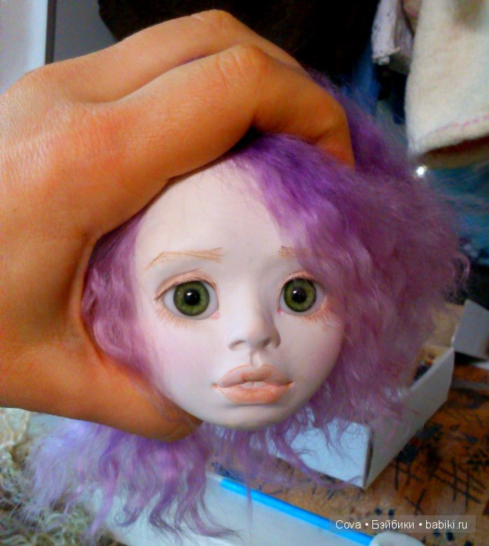 Новый молд в работе - шарнирная кукла Тауриэль (фото 9)