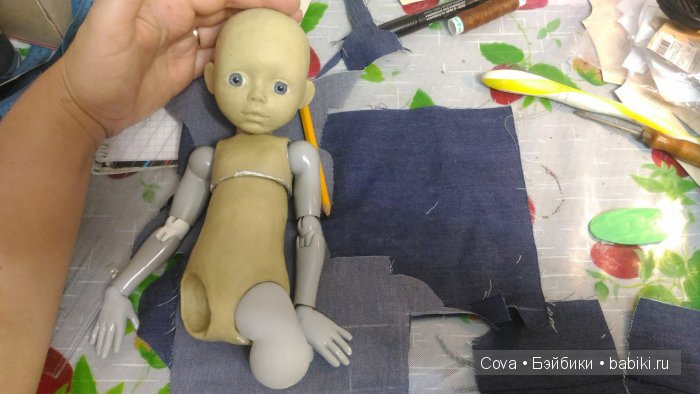 Работа над новой шарнирной куклой, 1 часть. Машуля, формирование концепции | Бэйбики Работа над новой шарнирной куклой, 1 часть. Машуля, формирование концепции (фото 5)