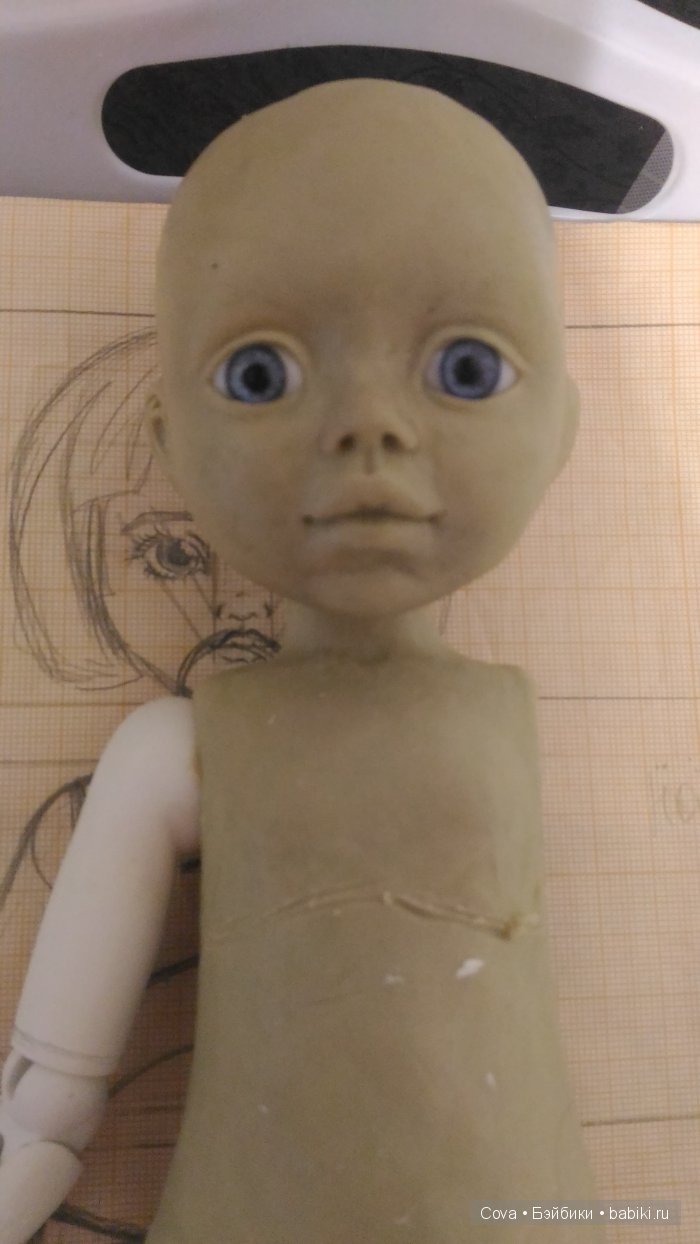 Работа над новой шарнирной куклой, 1 часть. Машуля, формирование концепции | Бэйбики Работа над новой шарнирной куклой, 1 часть. Машуля, формирование концепции (фото 2)