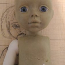 Работа над новой шарнирной куклой, 1 часть. Машуля, формирование концепции