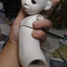Машуля, часть 2. Работа над мастер моделью кипит