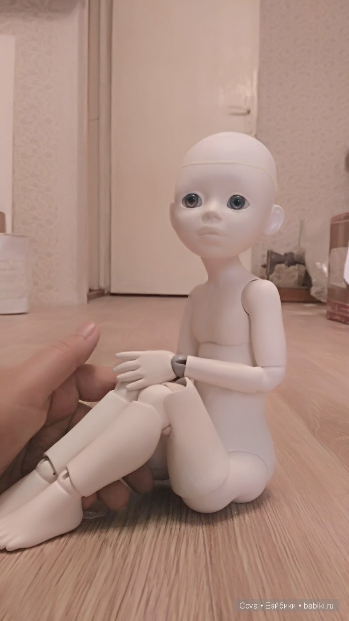 Шарнирная кукла Машуля,часть 4. Работа над мастер моделью кипит