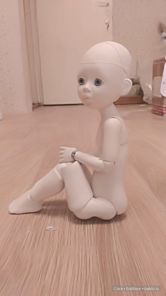 Шарнирная кукла Машуля,часть 4. Работа над мастер моделью кипит (фото 10)