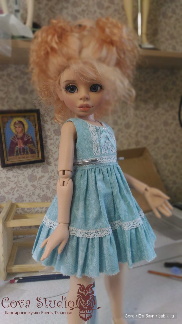 Новый молд Тауриэль. Авторская шарнирная кукла