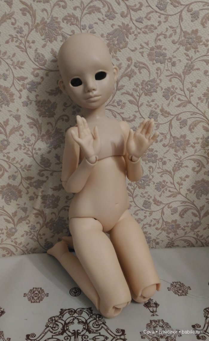 Неожиданная гибритизация молда Настуся. Шарнирная кукла (фото 7)