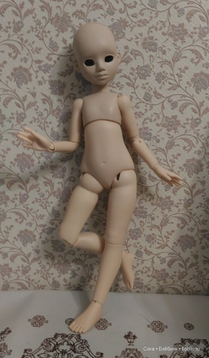 Неожиданная гибритизация молда Настуся. Шарнирная кукла (фото 3)