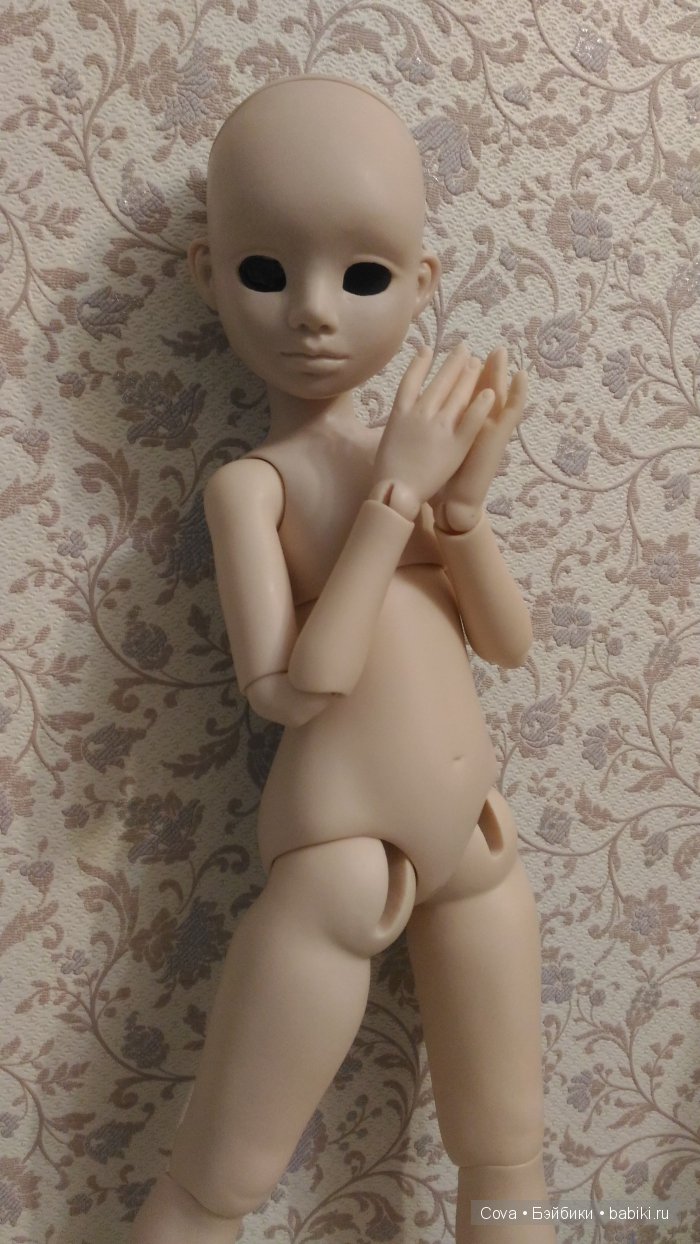 Неожиданная гибритизация молда Настуся. Шарнирная кукла (фото 6)