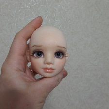 Неожиданная гибритизация молда Настуся. Шарнирная кукла