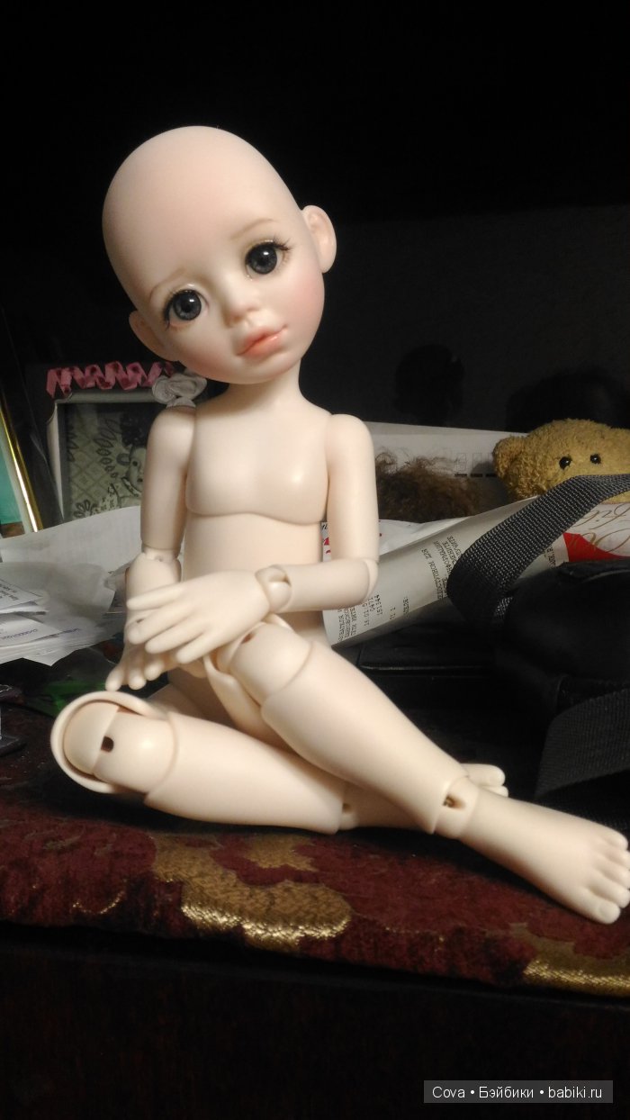 Молд Машуля, первые фото. Шарнирная кукла