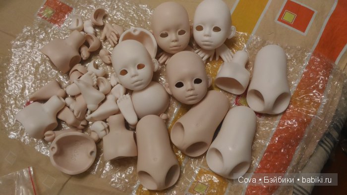 Молд Машуля, первые фото. Шарнирная кукла (фото 2)