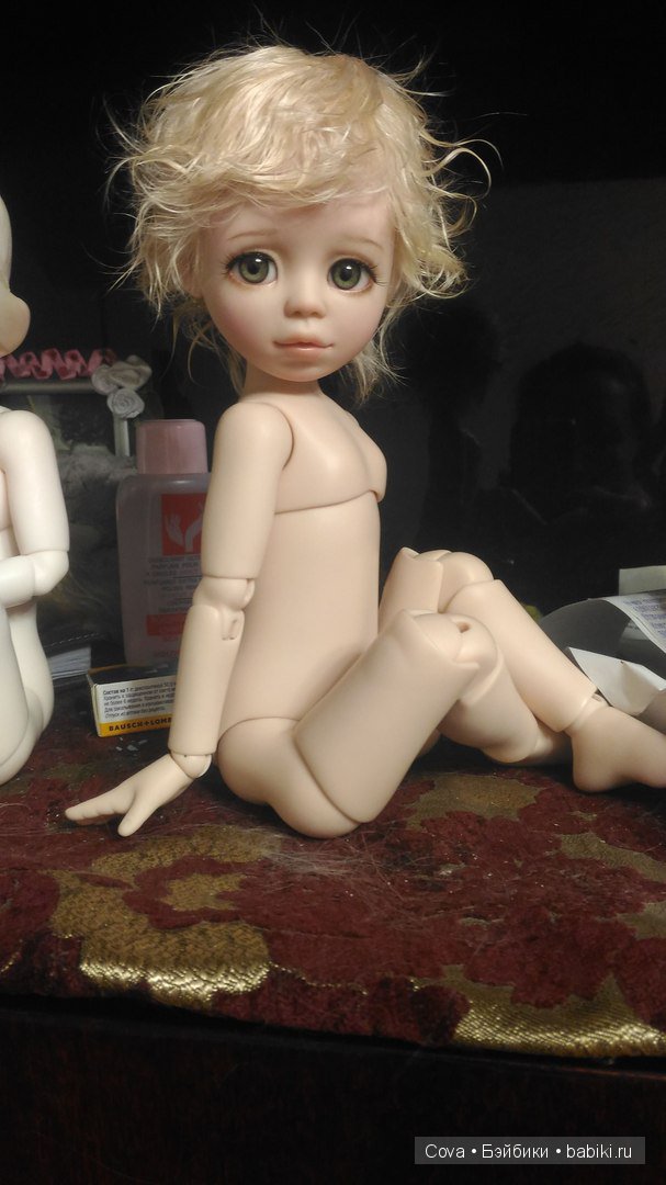 Молд Машуля, первые фото. Шарнирная кукла