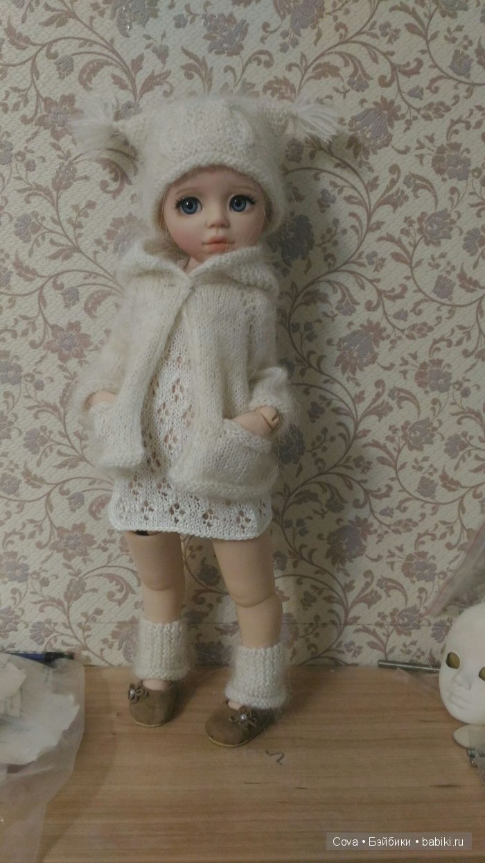 Молд Машуля, первые фото. Шарнирная кукла