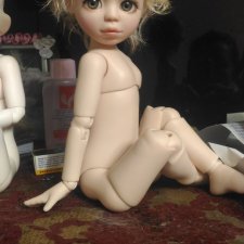 Молд Машуля, первые фото. Шарнирная кукла