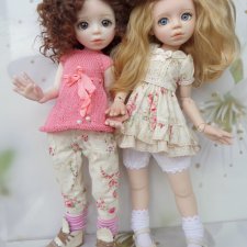 Молд Машуля, новые варианты образов. Шарнирная кукла