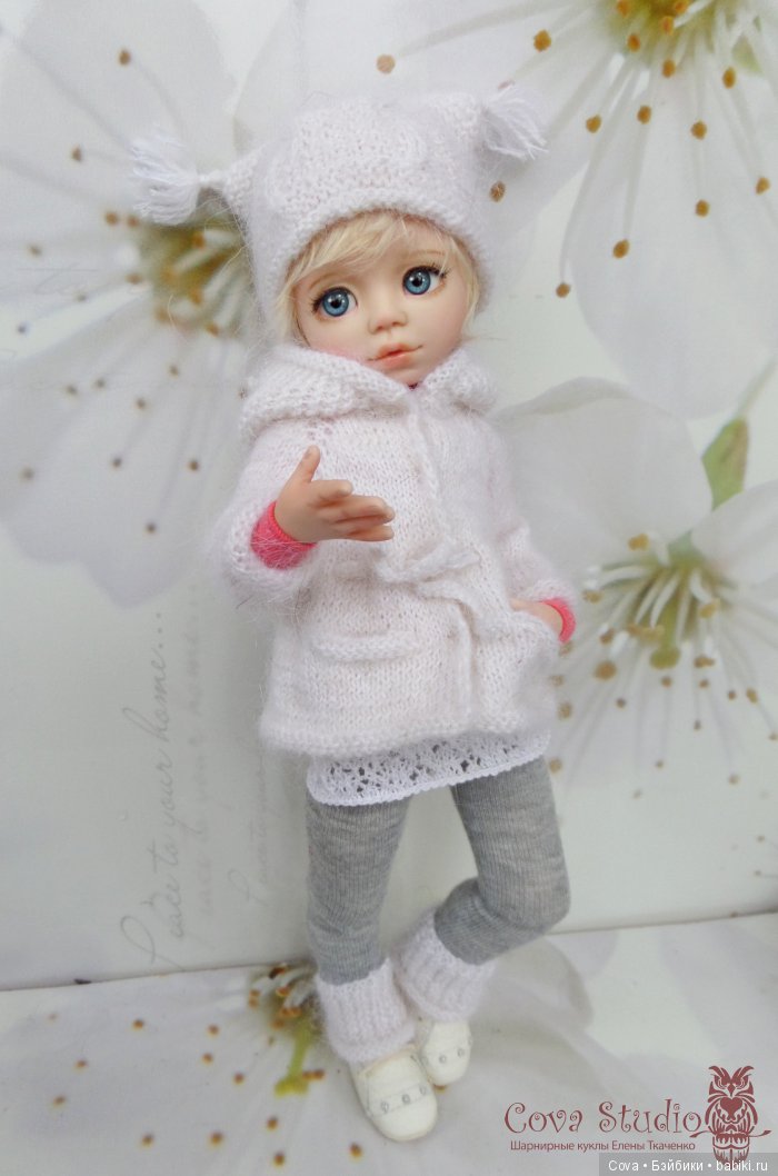 Осенний и зимний образ шарнирной куклы Машули